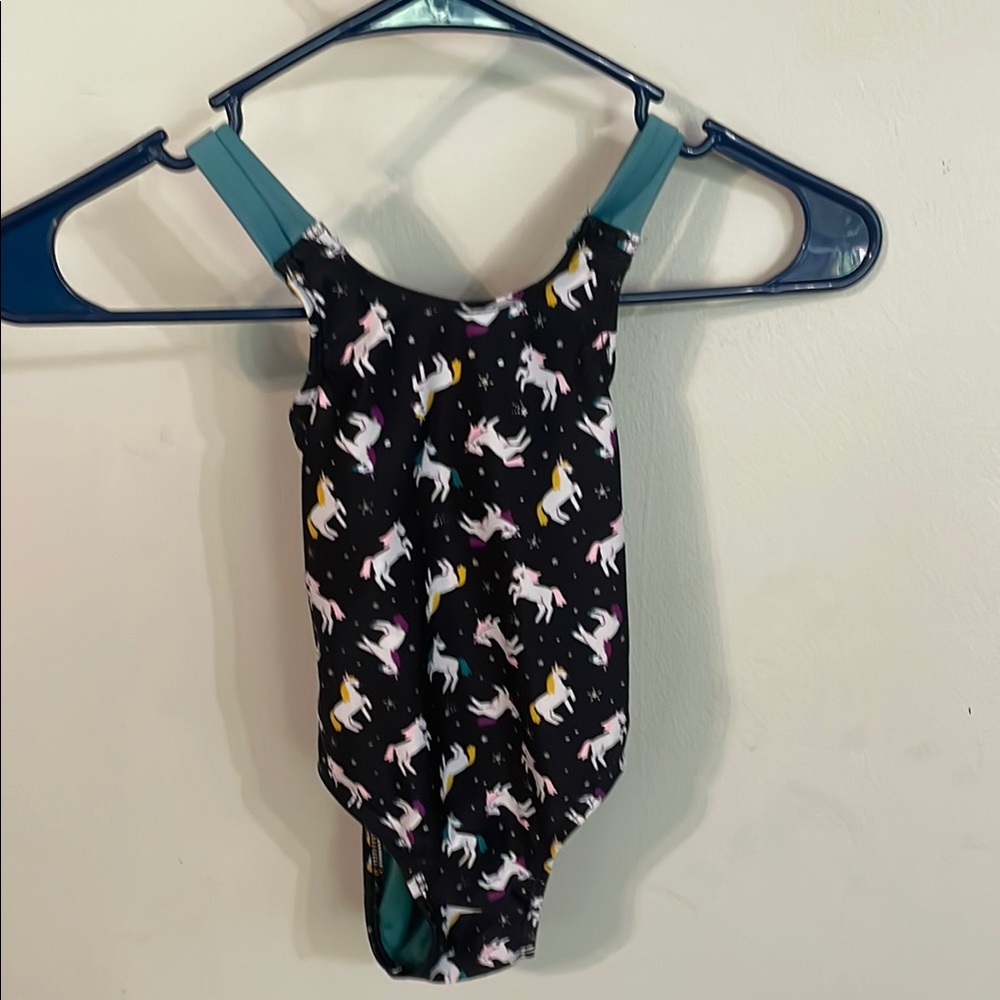 Cat & Jack Black and White Butterfly Bodysuit
